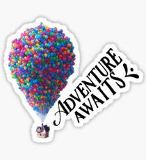 Pegatina La aventura espera