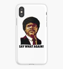 Pulp Fiction Say What Again iPhone Case