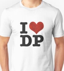 I heart DP on white Unisex T-Shirt