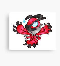 chibi yveltal Canvas Print