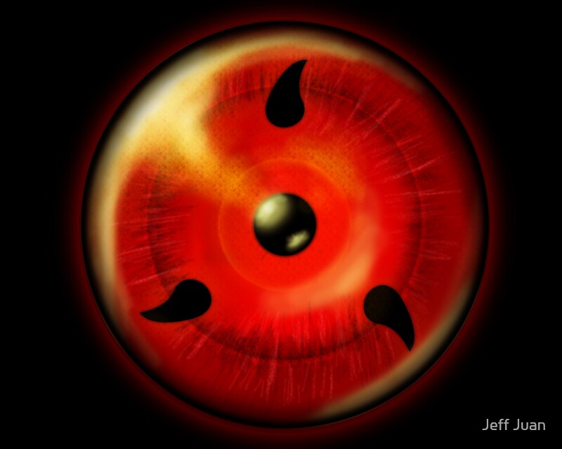 Quot Uchiha Clan Sharingan Itachi Quot Stickers By Jeff Juan Redbubble