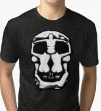 DALI SKULL Tri-blend T-Shirt