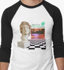 Macintosh Plus - Floral Shoppe Men's Baseball ¾ T-Shirt