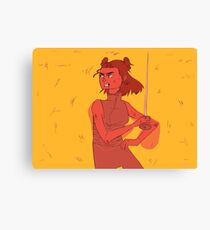 Dem Fightin' Words Canvas Print