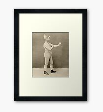 Temple Boxer Framed Print