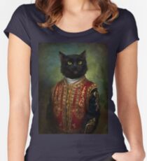 Hermitage Court Moor in casual uniform Women's Fitted Scoop T-Shirt