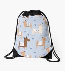 Alpaca Drawstring Bag