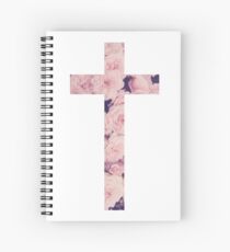 Christian Cross Spiral Notebook