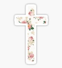 Christliches Kreuz Sticker