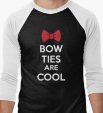 Bow Ties are Cool Men's Baseball ¾ T-Shirt