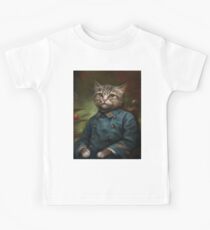 The Hermitage Court Confectioner Apprentice Cat Kids Tee