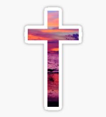 Christian Cross Sticker