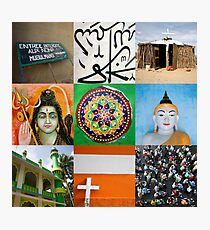 Religions of the world Photographic Print