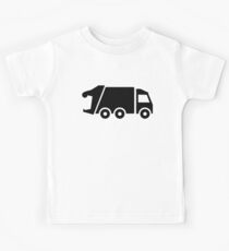 Garbage car Kids Tee