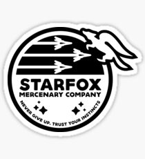 Star Fox Mercenary Patch Sticker