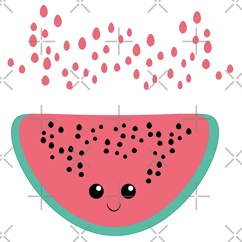 "watermelon kawaii" by VanGalt | Redbubble