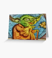 Use The Force Greeting Card