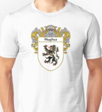 Hughes Coat of Arms/Family Crest Unisex T-Shirt