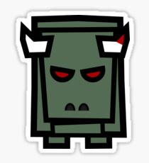 Enough Bull, Gimme Brains Sticker