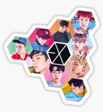 exo stickers redbubble