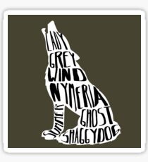 Direwolves Sticker