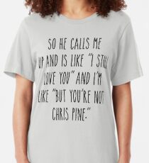 chris pine t shirt
