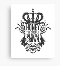 In A Crown - Deluxe Edition Canvas Print