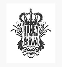 In A Crown - Deluxe Edition Photographic Print