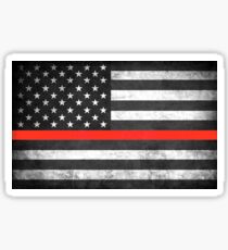 Thin Red Line Sticker