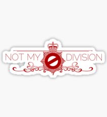 Not My Division Sticker