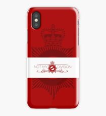 Not My Division iPhone Case