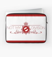 Not My Division Laptop Sleeve
