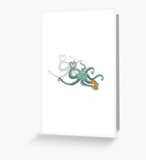 Octopussy Greeting Card