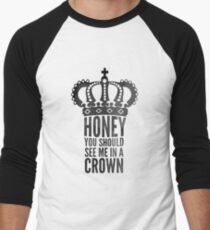 In A Crown Men's Baseball ¾ T-Shirt