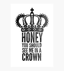 In A Crown Photographic Print