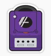 Purple Gamecube Sticker