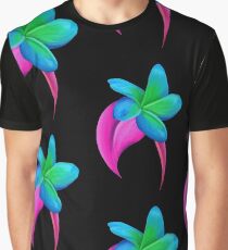 Tropical Flower Graphic T-Shirt