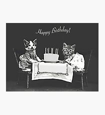 Harry Whittier Frees- The Birthday Cake Photographic Print