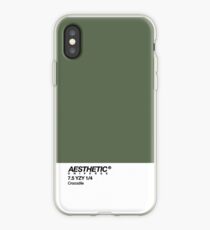 ÄSTHETISCHES UNIVERSUMKROKODIL iPhone-Hülle & Cover
