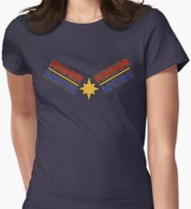 Higher, Further, Faster, More. Women's Fitted T-Shirt