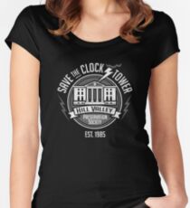 Save The Clock Tower Women's Fitted Scoop T-Shirt
