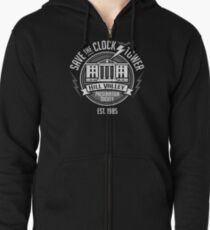 Save The Clock Tower Zipped Hoodie