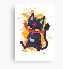 Gammer Litten Canvas Print