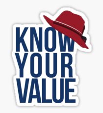 Know Your Value Sticker