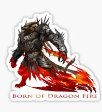 Guild Wars 2 - Born of Dragon Fire Sticker