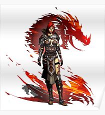Guild Wars 2 - Nord Woman Poster