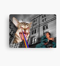 THE CAT STRIKES BACK Canvas Print