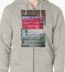 Sign South Pacific Zipped Hoodie