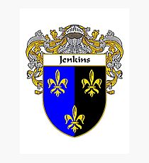 Jenkins Coat of Arms/Family Crest Photographic Print