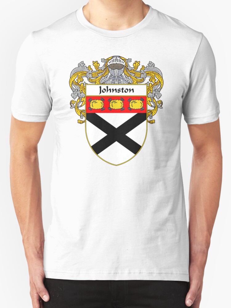"Johnston Coat of Arms/Family Crest" TShirts & Hoodies by William